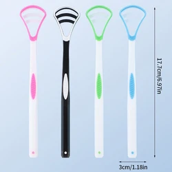 6pcs/3pcs/1pc Tongue Cleaning Brush - Dental Care Tool for Refreshing Breath and Oral Hygiene