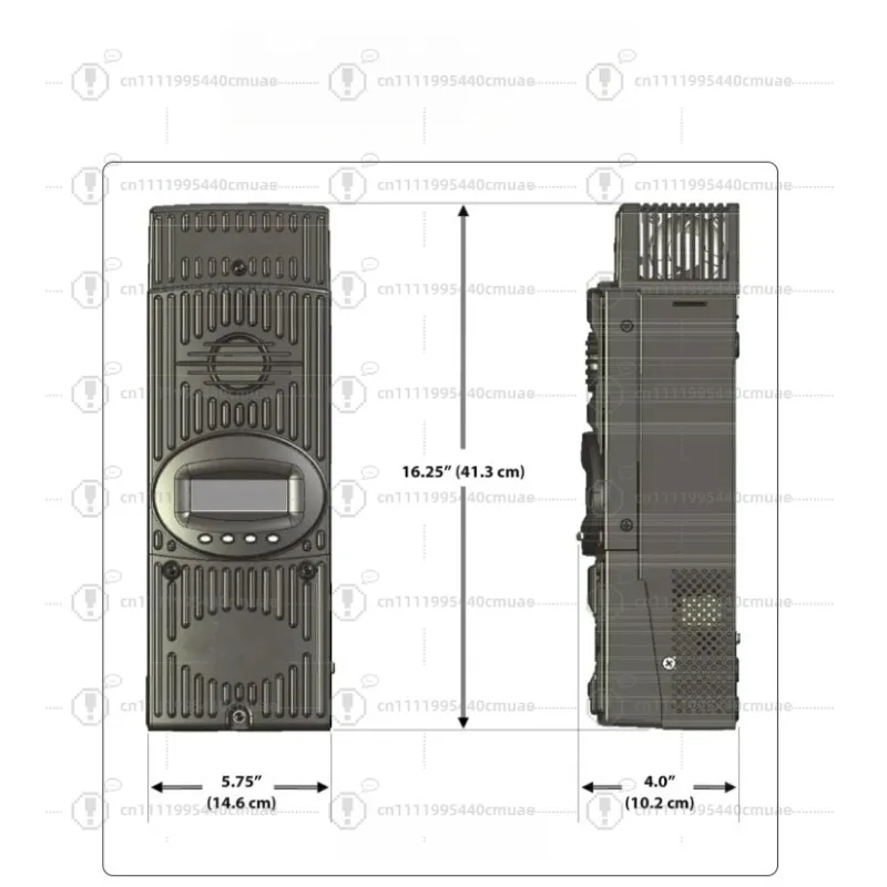 Solar panel controller  lithium lead oxide battery charging and  photovoltaic generation controller