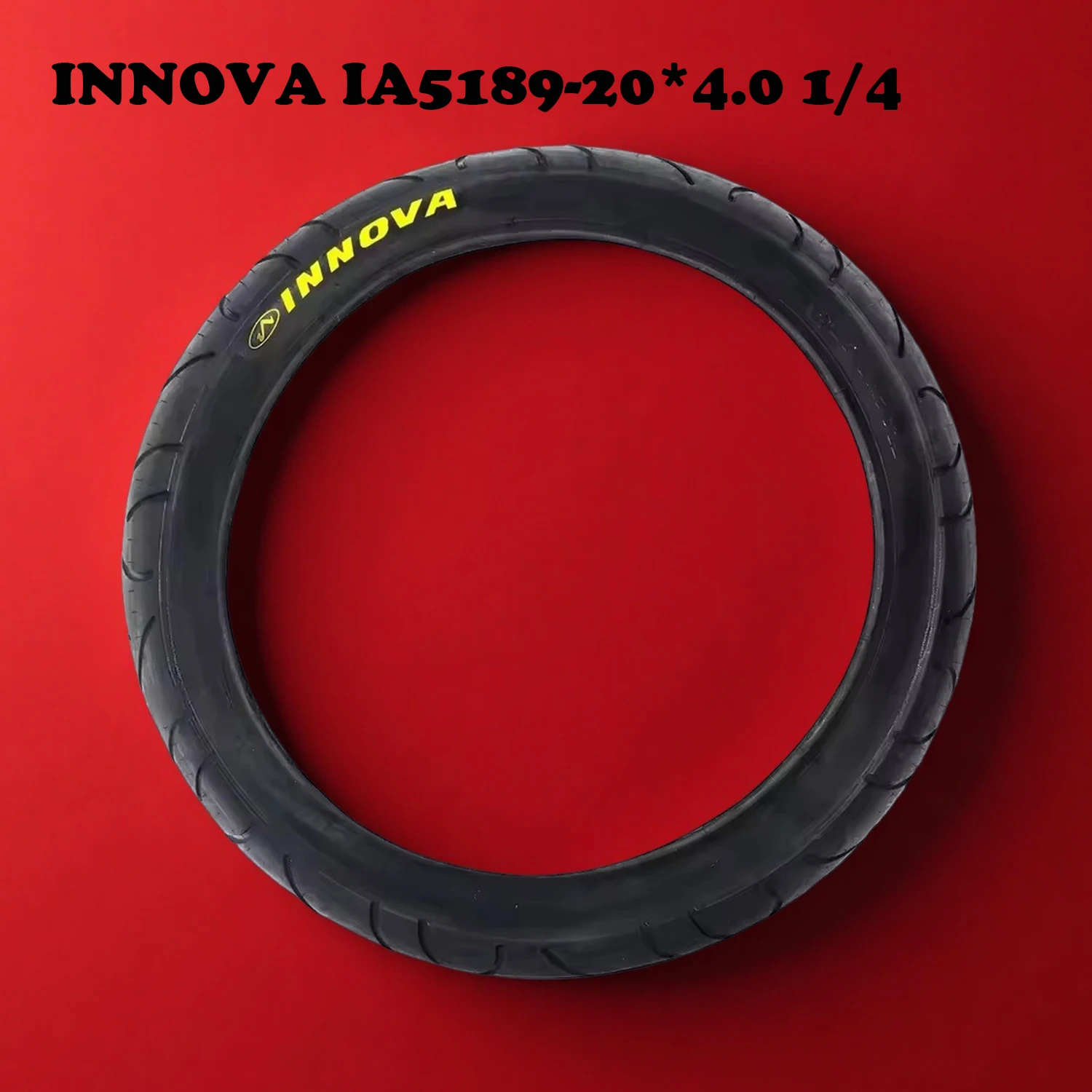 INNOVA دراجة كهربائية إطارات الدهون 20x4.0 1/4 بوصة الكهربائية واسعة الإطارات الثلوج والشاطئ إطارات الدراجة الدهون الإطارات دراجة أجزاء #1