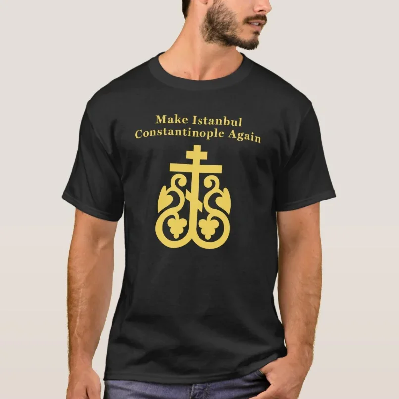 Eastern Orthodox Christian Gift T-Shirt New 100% Cotton O-Neck Summer Short Sleeve Casual Mens T-shirt Size S-3XL