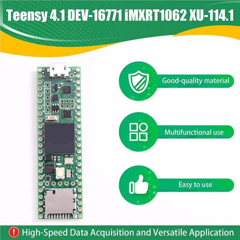 M51K-XU-114.1 IMXRT1062 Teensy 4.1 Development Board DEV-16771 Mini Computer TEENSY4.1