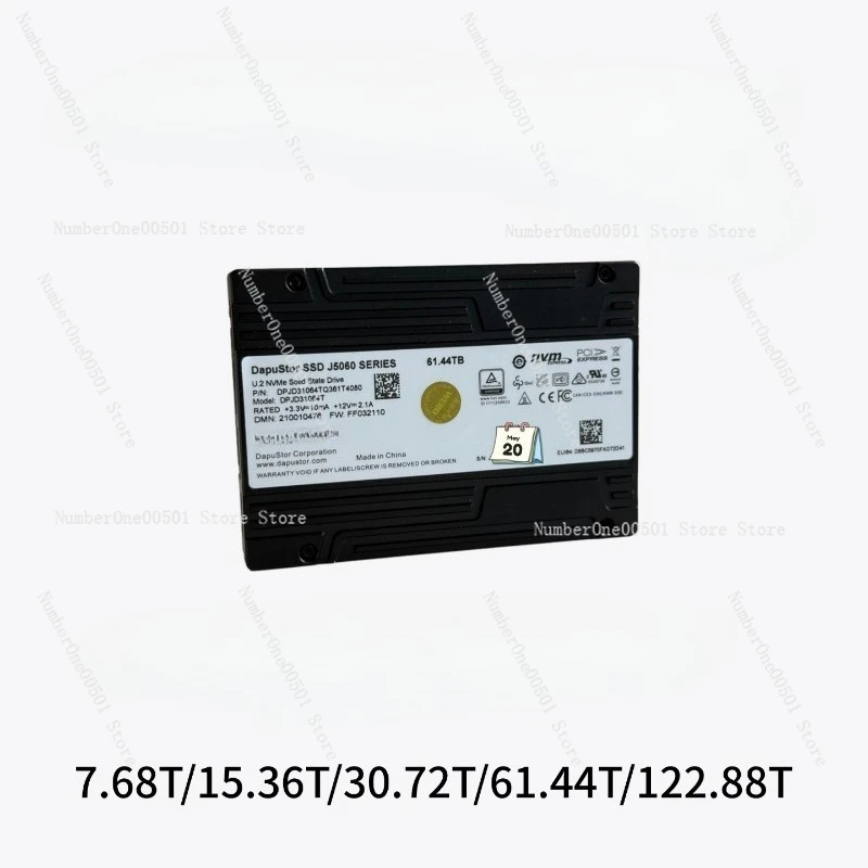 

Совершенно новый OEM SSD DapuMicro R5100/J5100 7,68 ТБ 15,36 ТБ для корпуса WERO — Enterprise NVMe U.2 PCIe 4.0