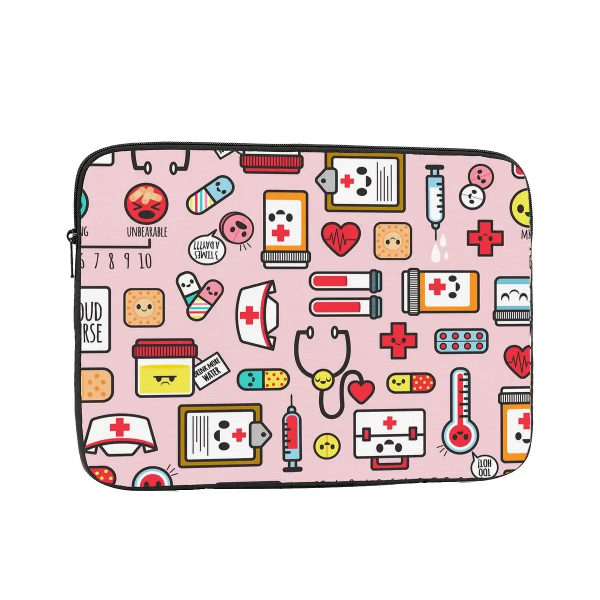 Enfermera En Apuros Doctor Nurse Laptop Sleeve Cover Bag10