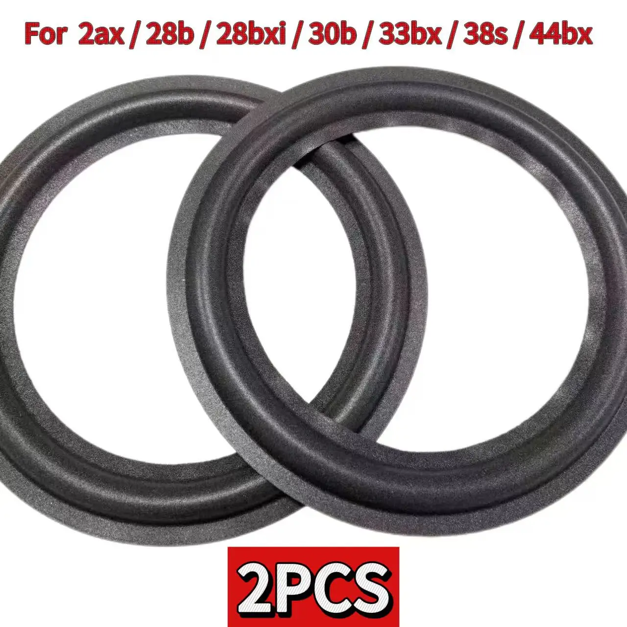 For AR (Acoustic Research) 2ax 28b 28bxi 30b 33bx 38s 44bx Speaker Foam Repair Folding Edge Ring （2PCS）