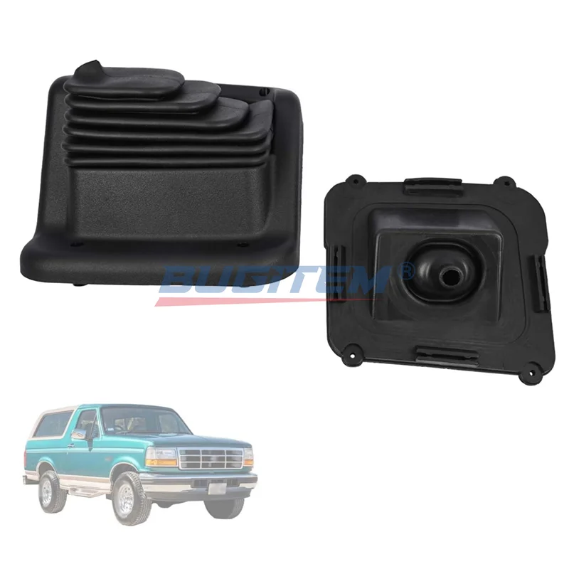 Manual Transmission Cover Transfer Case Shifter Boot F2TZ-7277-A F2TZ7277A For Ford F150 F250 F350 Gear Shift Dust Cover