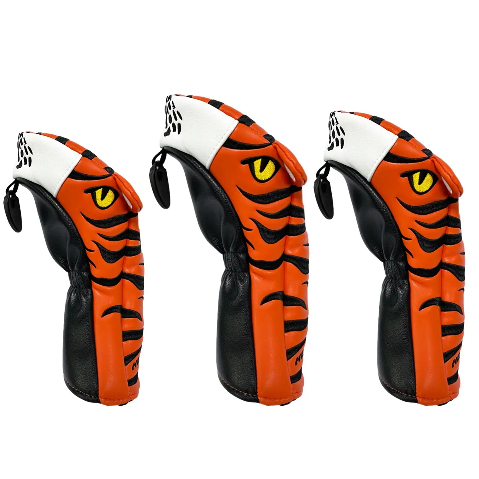 Golf Club Head Cover Golf Head Cover with Interchangeable Number Tag Scratchproof Stylish Golf Wood Headcover Father's Day Gift