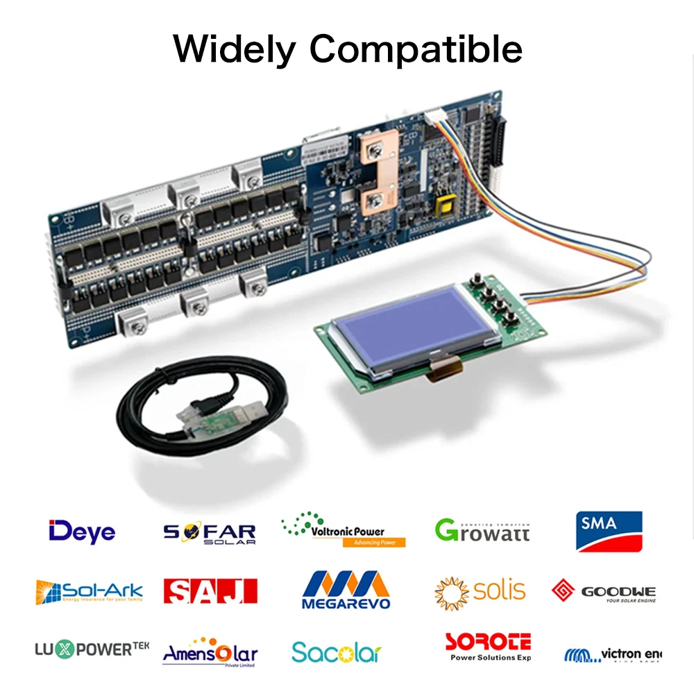 Imagem -02 - Seplos Smart Bms Battery Case Lifepo4 51.2v 280ah 310ah 320ah Armazenamento Solar Eua 2.0