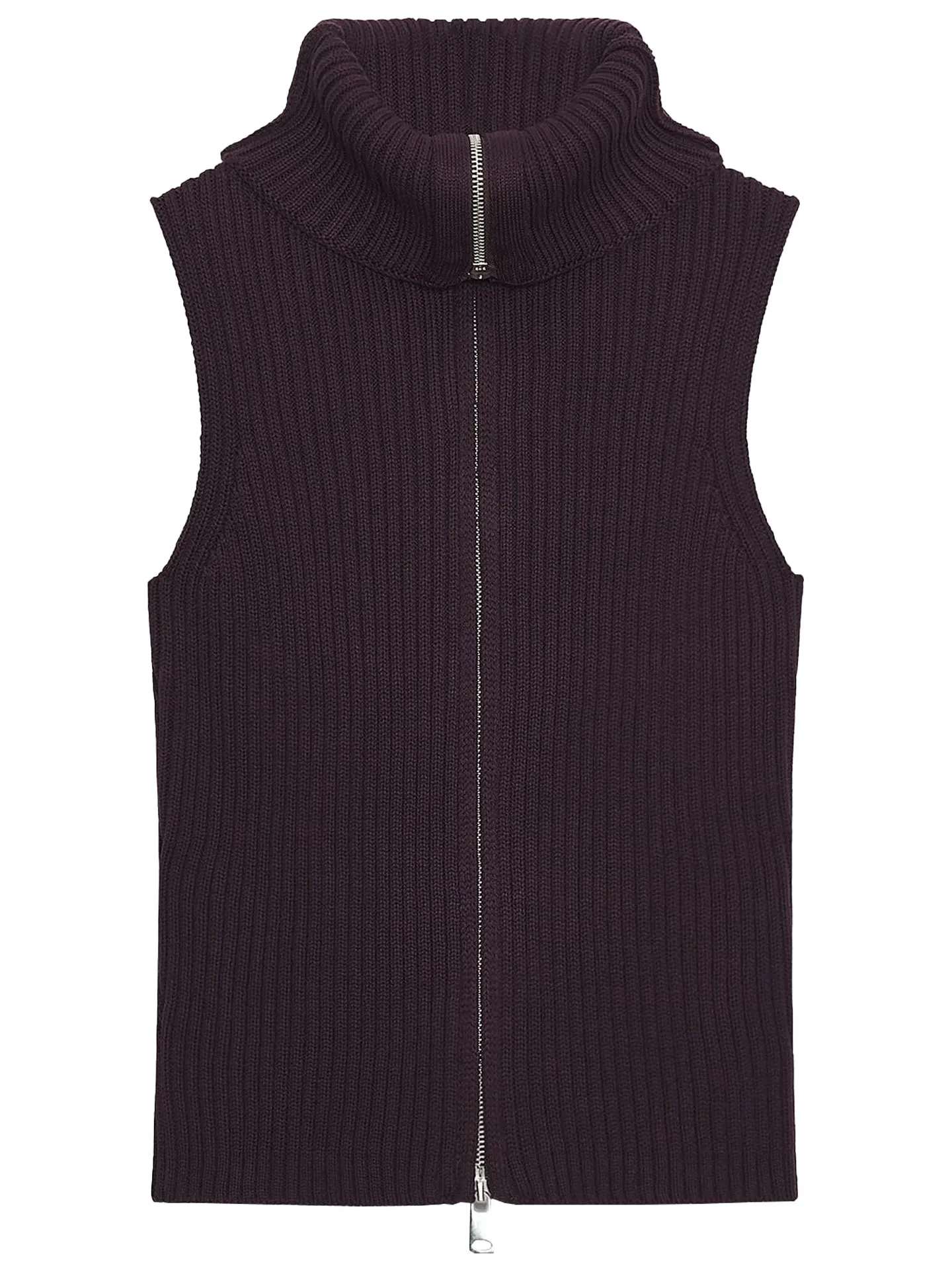 Printemps 2029 Unique fermeture éclair côtelé tricoté gilet Sle haut femmes minceur Faionable ort longueur Cardigan Sle tricots