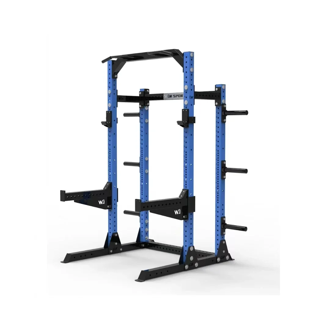 2025 New Techniques  Multi Gym Home Machines Half Rack  Stand Rack Squat Rack for fitness