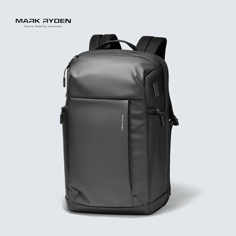 MARK RYDEN 32L Expandable Laptop Backpack 17.3inch Anti-theft YKK Zipper USB Charging Business Travel Backpack for Men