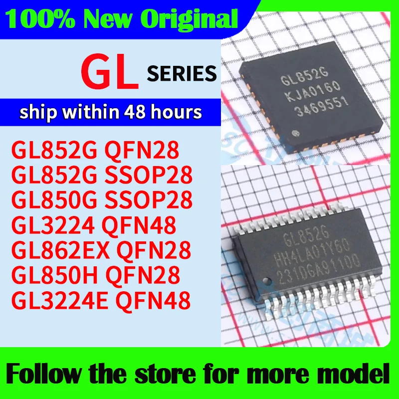 

GL852G GL852G GL850G GL3224 GL862EX GL850H GL3224E -OHY60 -HHY22 In stock 48 hours ship