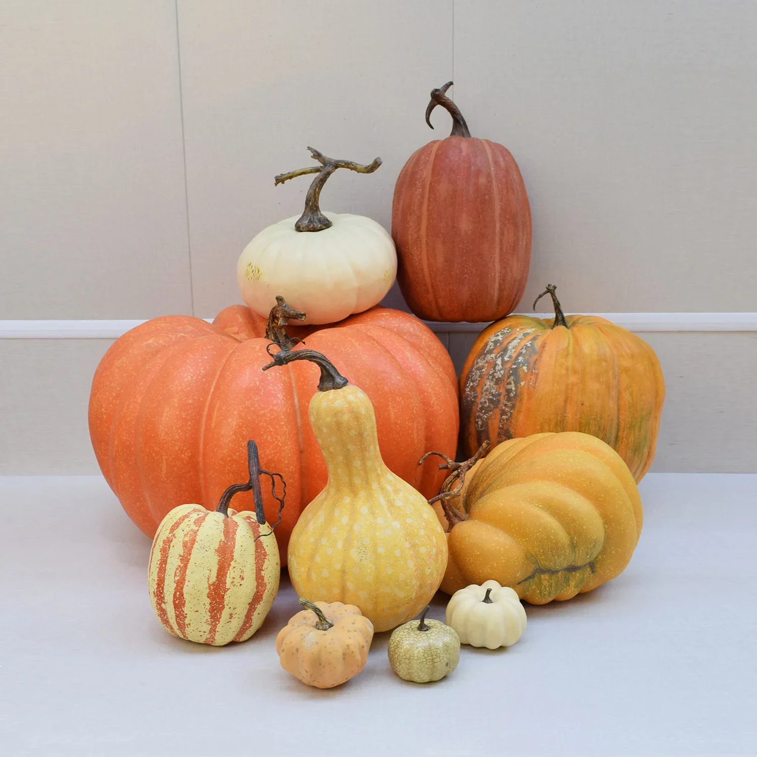 Simulation pumpkin decorative props huge pumpkin model ornament