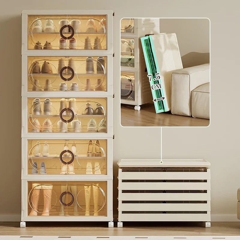 Schuhaufbewahrungsbox mit doppelter Tür