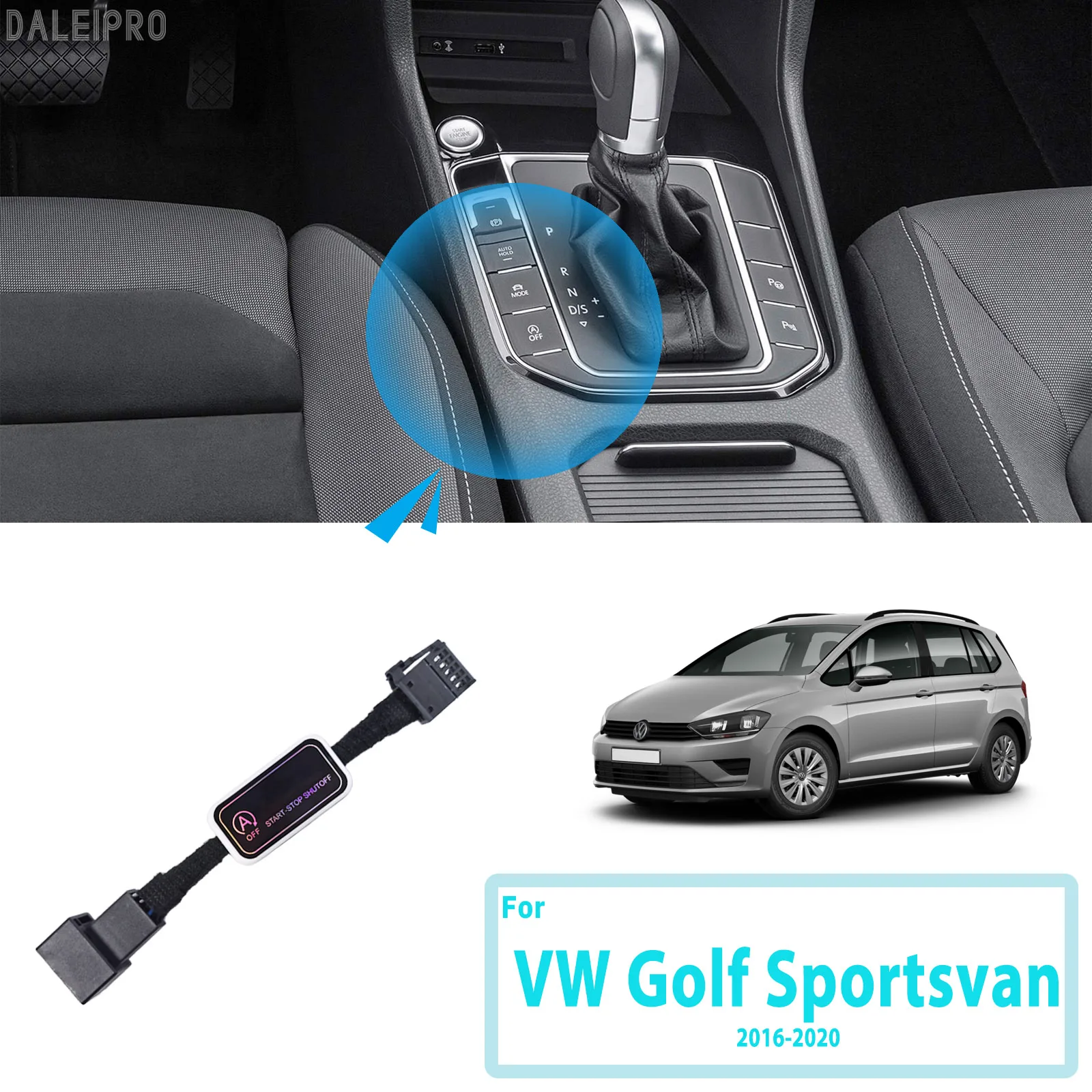 

For Volkswagen Golf Sportsvan 2016-2020 Automatic Stop Start Engine System Disable Smart Shut Down Auto Start Stop Eliminator