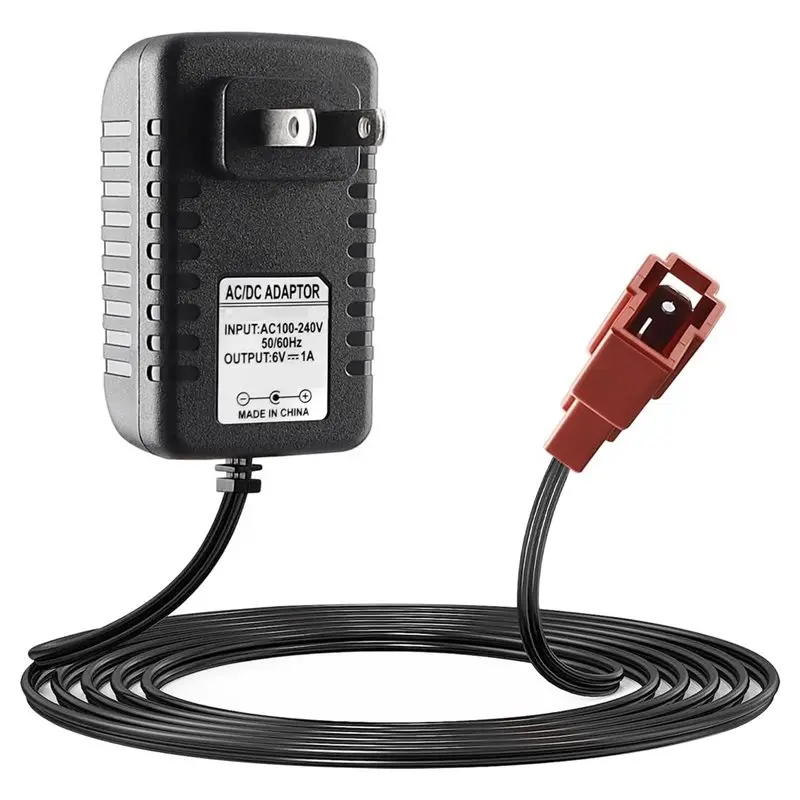 2026 New-For BMX X6, Wal-Mart Moto ATV Quad 6V Battery For Electric Vehicle Power Adapter, US Plug For Ride On Car