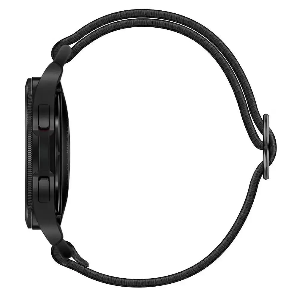 Nylon Ring Strap for Samsung Galaxy Watch 4/5/6/Huawei Watch GT2/Amazfit GTR Adjustable Textile Bracelet Wristband for 22mm 20mm