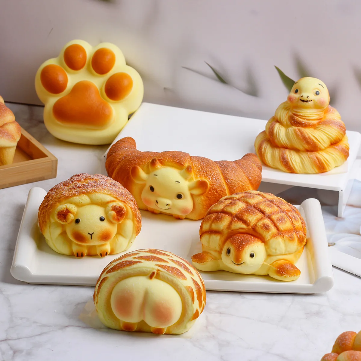 

1 шт., искусственное сжимание, медленный отскок, ручная работа, хлеб, торт, еда, декомпрессионная модель, украшение, реквизит для съемки еды, украшения для дома