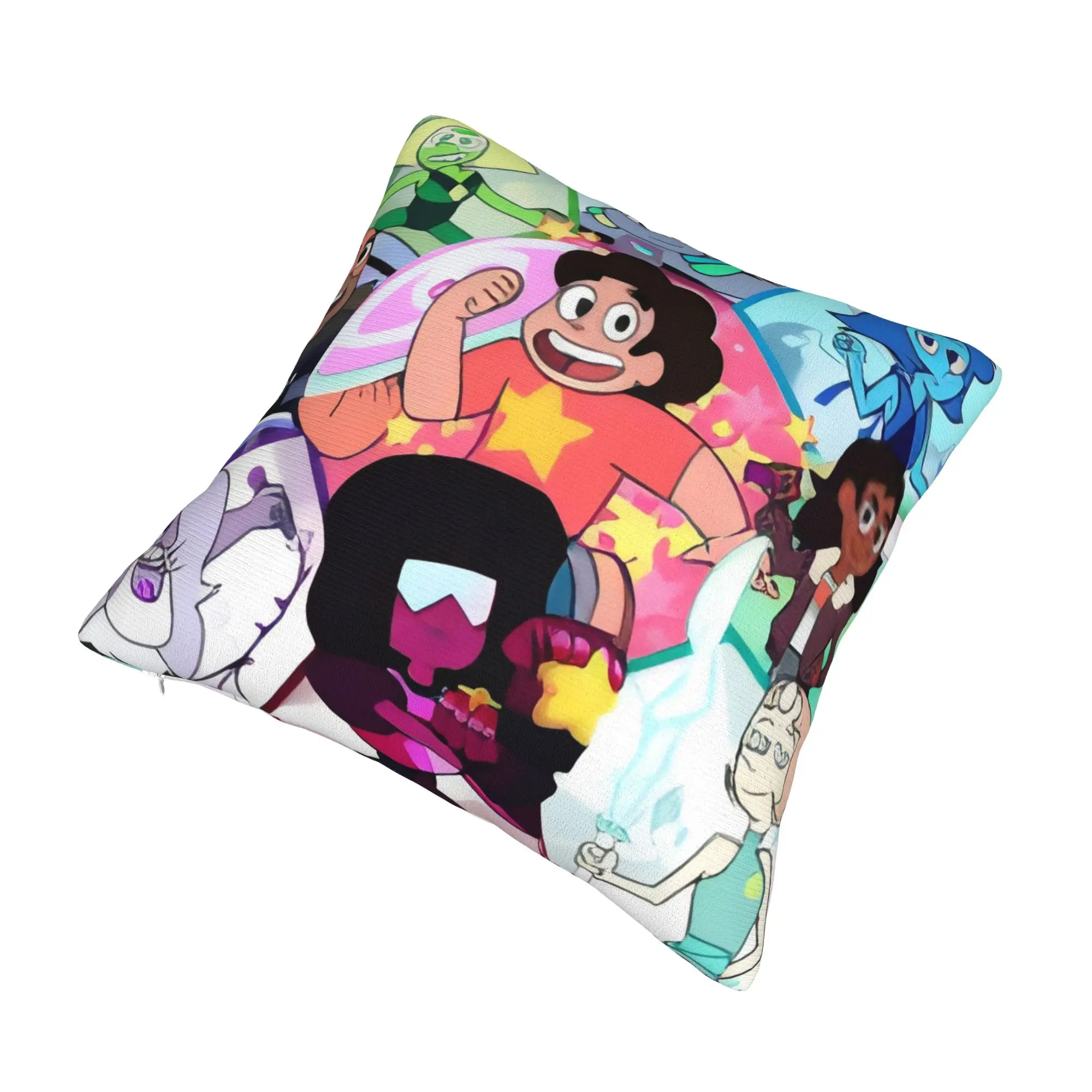 Steven Universe Pillow Case 40x40cm Decor Home Children Gift Cartoon Nordic Cushion Cover Square Pillowcase