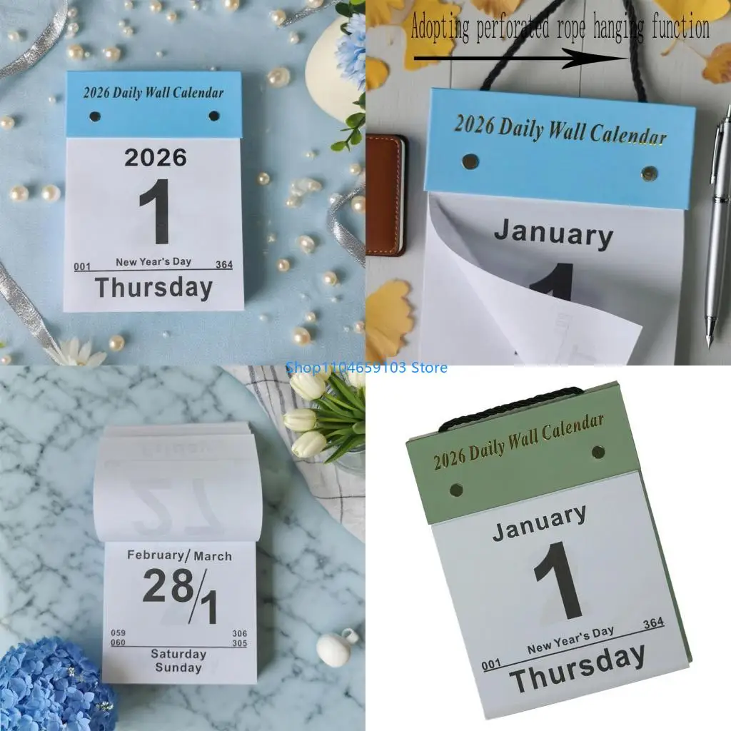 

Отрывной календарь для украшения офисного и домашнего стола. Устойчивый настольный календарь.