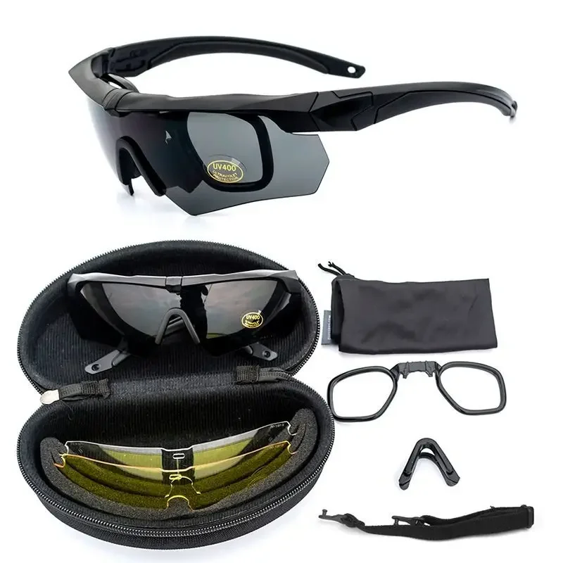 

Tactical Shooting, Desert Glasses, Outdoor Cycling, Sunglasses, Men, Tactical Glasses, Goggles, Sunglasses, CS Special Forces