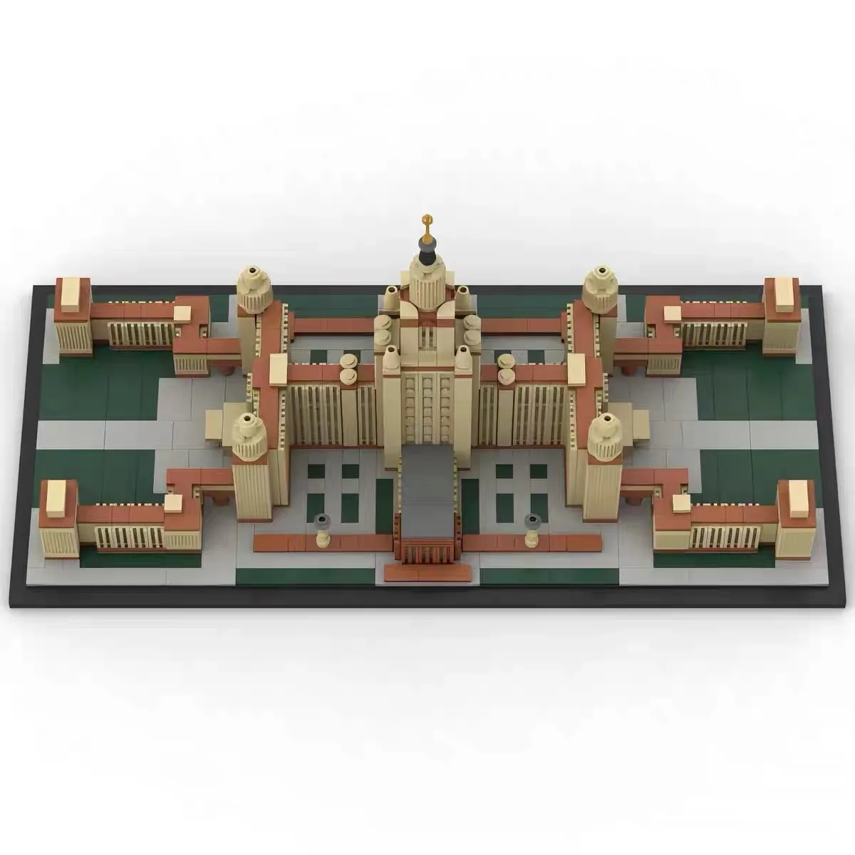 MOC House Lomonosov Moscow State University รุ่น Building Blocks ชุด City Skyline สถาปัตยกรรม Street View อิฐของเล่นเด็กของขวัญ
