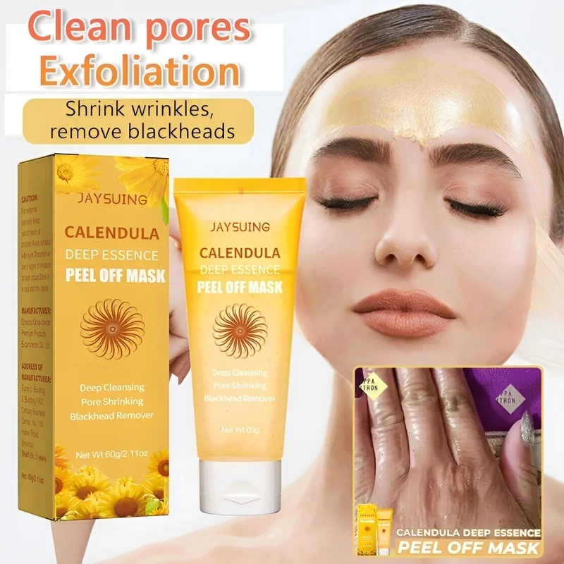 CHAUD 💥 [Réduisez les points noirs et nettoyer les pores, l'exfoliation et l'élimination de l'acné] masque Peel Off au calendula JAYSUNG/Gel nettoyant nettoyant pour