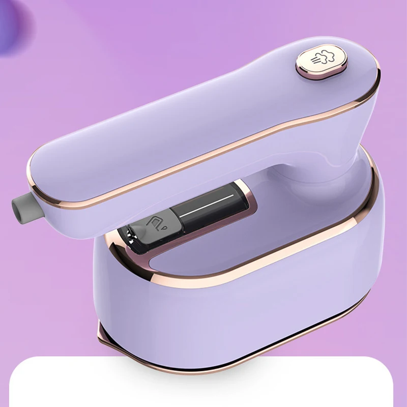 مكواة بخار محمولة بقوة 1000 وات، مكواة بخار سريعة الحرارة لمدة 20 ثانية للملابس والسيارات والمنزل والسفر وخيارات OEM المحمولة المتاحة