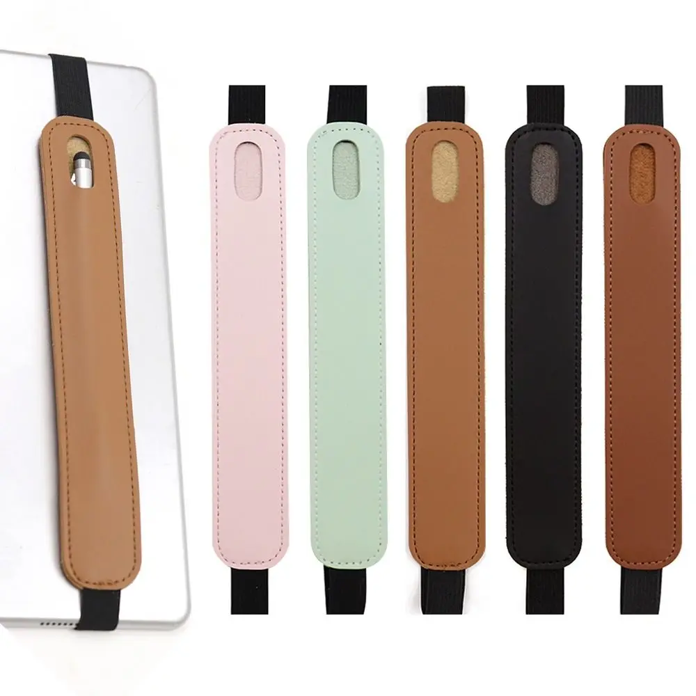 Pencil Holder Cover For Apple Pencil Case Anti-Lost Touch Pen Storage Protective Case For Book Notebook Elastic Buckle Pen Bag