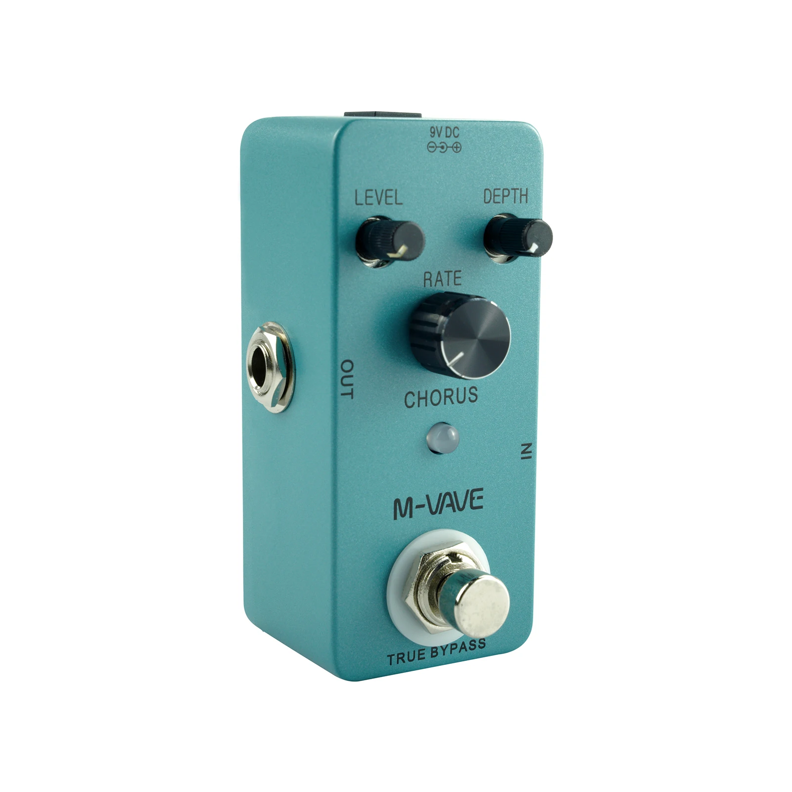 M-VAVE CHORUS Guitar Analog Classic Chorus Effect Pedal True Bypass Full Metal Shell, Chorus Volume/ Depth/ Speed Control