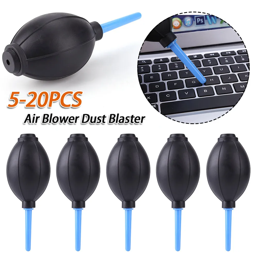 5-20pcs Pump Dust Cleaner Rubber Bulb Air Pump Dust Blower Cleaner Air Pump Cleaner for Digital DSLR SLR Cameras Lens Cleaning