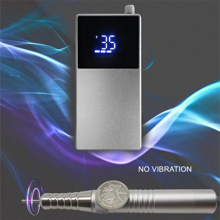 All-metal Micromotor Brushless 35000 RPM 2500mAh Manicure Cutter Portable Electric Nail Drill Machine Professional