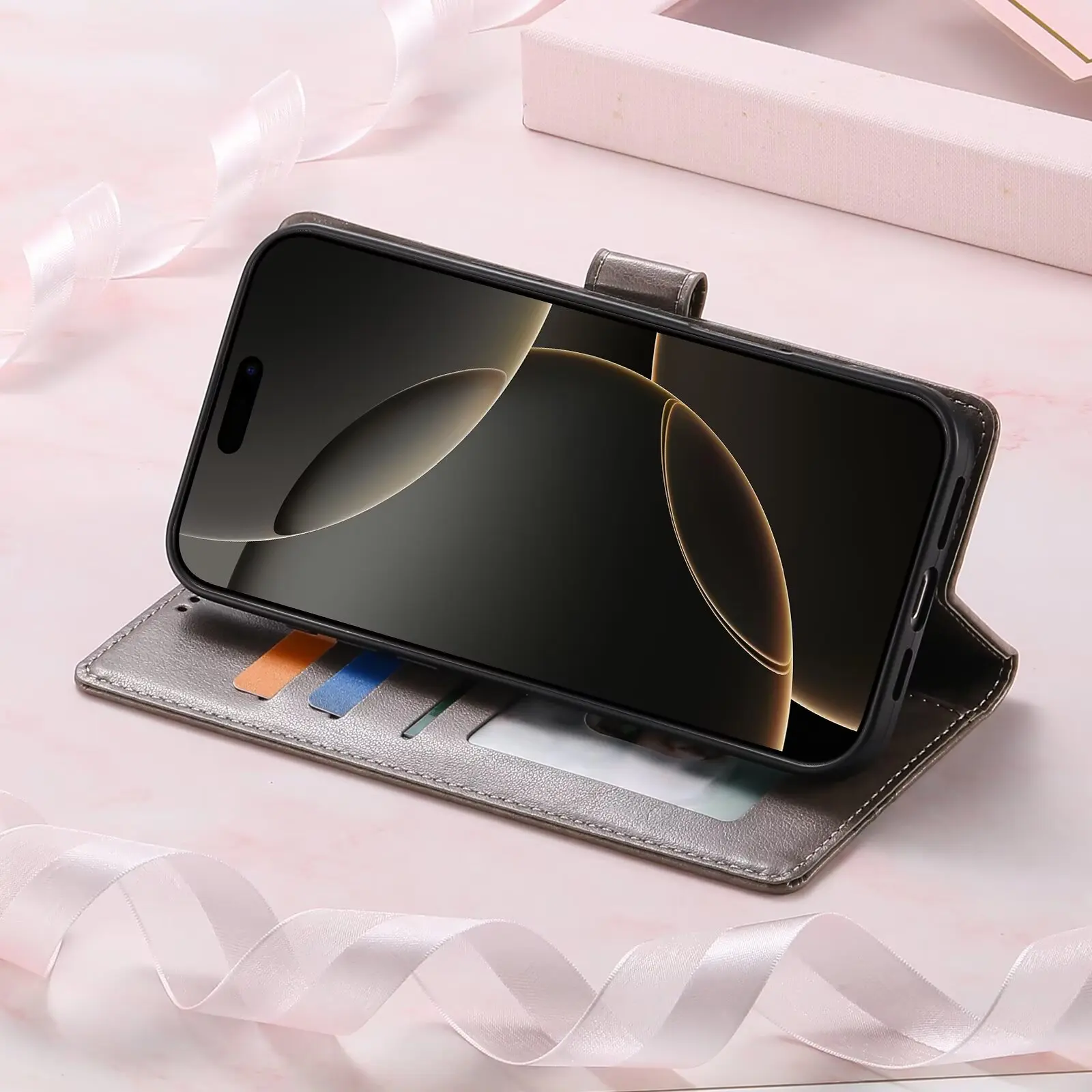 Luxury Flip Leather Wallet Case for Google Pixel 10 9 Pro XL 9A 8 8A 7 7A 6 6A 5G Card Slot Wallet Stand Phone Cover Back Bag