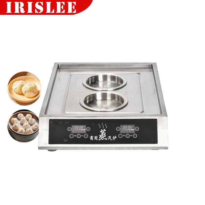 

Multifunctional Electric Steamer Commercial Steaming Furnace Stainless Steel Electric Bun Dumplings Steam Oven