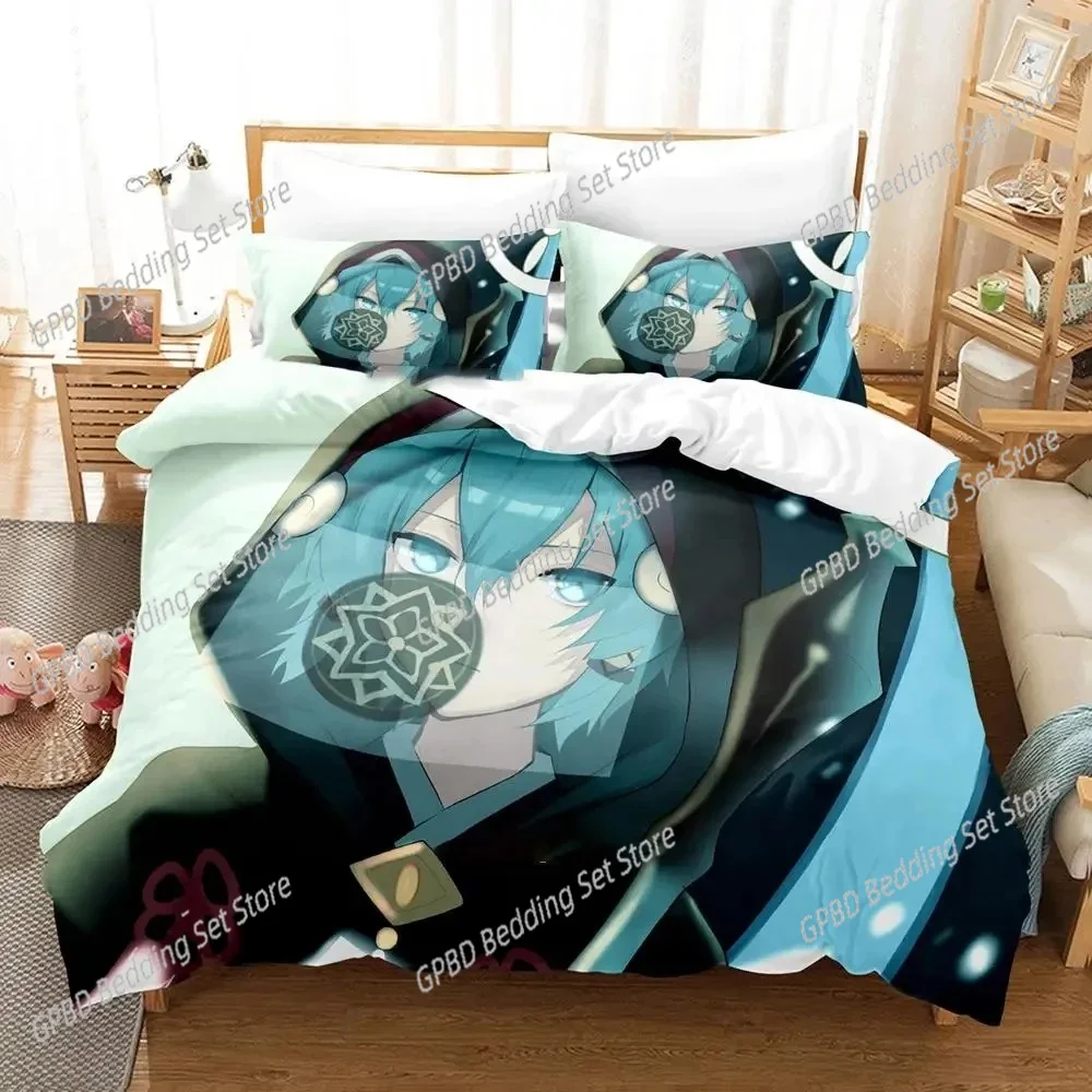 

Anime Olympia Soiree Comfortable Duvet Quilt Cover Pillowcase Bedding Set Children Bedroom Decoration Home Textile