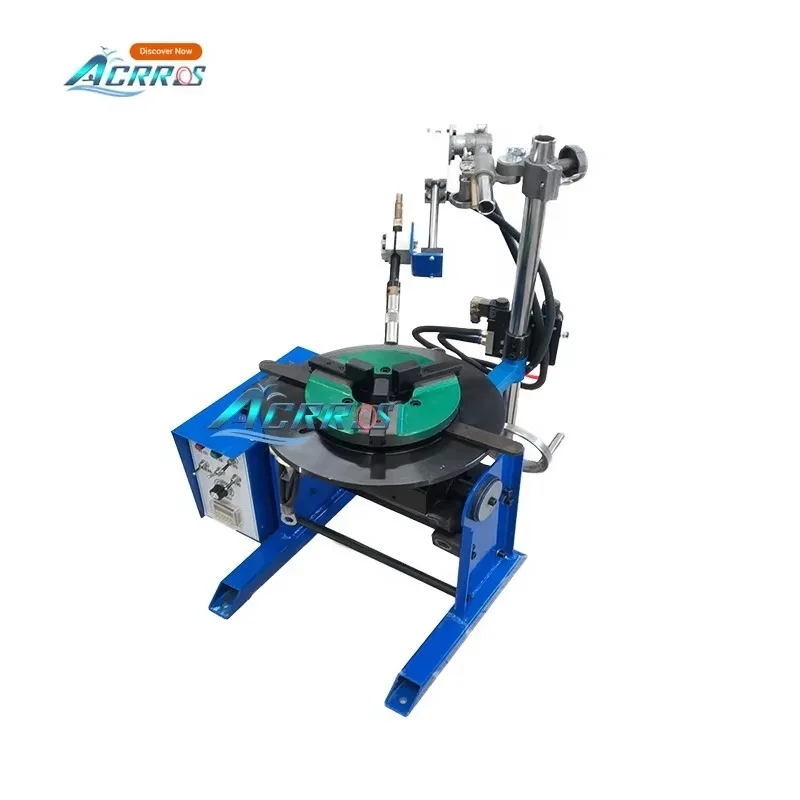 China Manufacture 300kg 150kg Welding Turntable 170mm Center Hole Welding Positioner