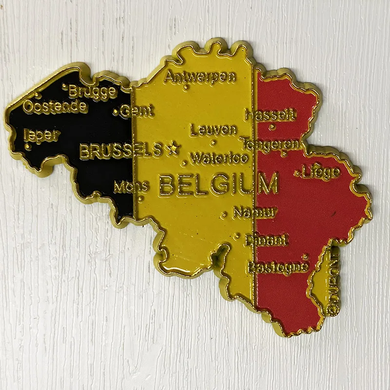 Belgium 3D refrigerator magnets travel souvenirs Refrigerator magnets decorative supplies collection arts and crafts gifts