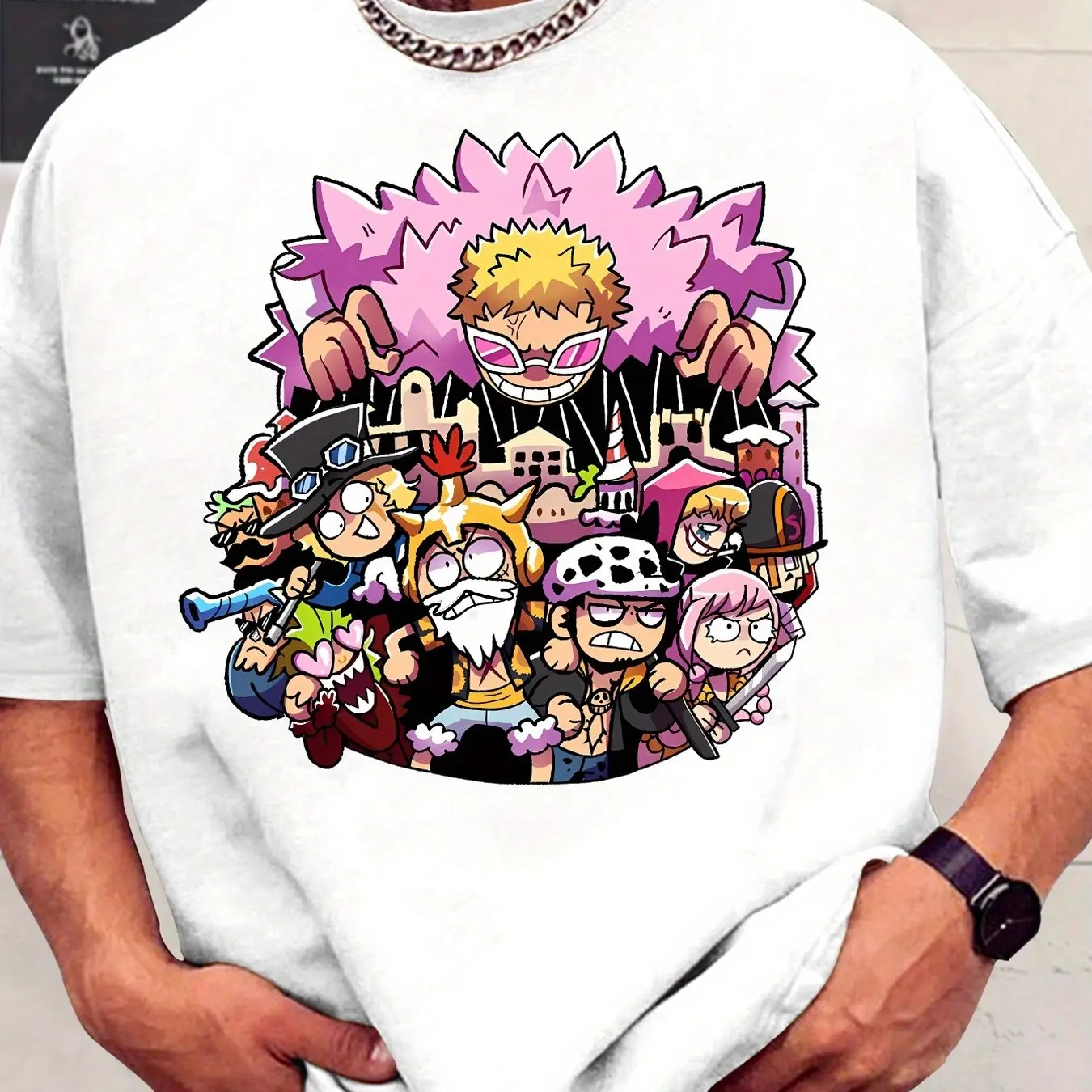 

Летняя футболка в стиле Харадзюку в стиле аниме Luffy ONE PIECE, мужская хлопковая футболка большого размера для фитнеса, винтажная уличная женская повседневная свободная футболка с короткими рукавами