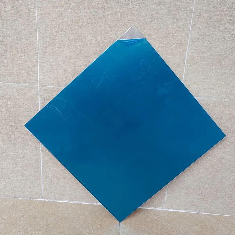 6061 T6 national standard aluminum alloy thin film aluminum plate thickness 1.6mm, width 300mm, length 300mm