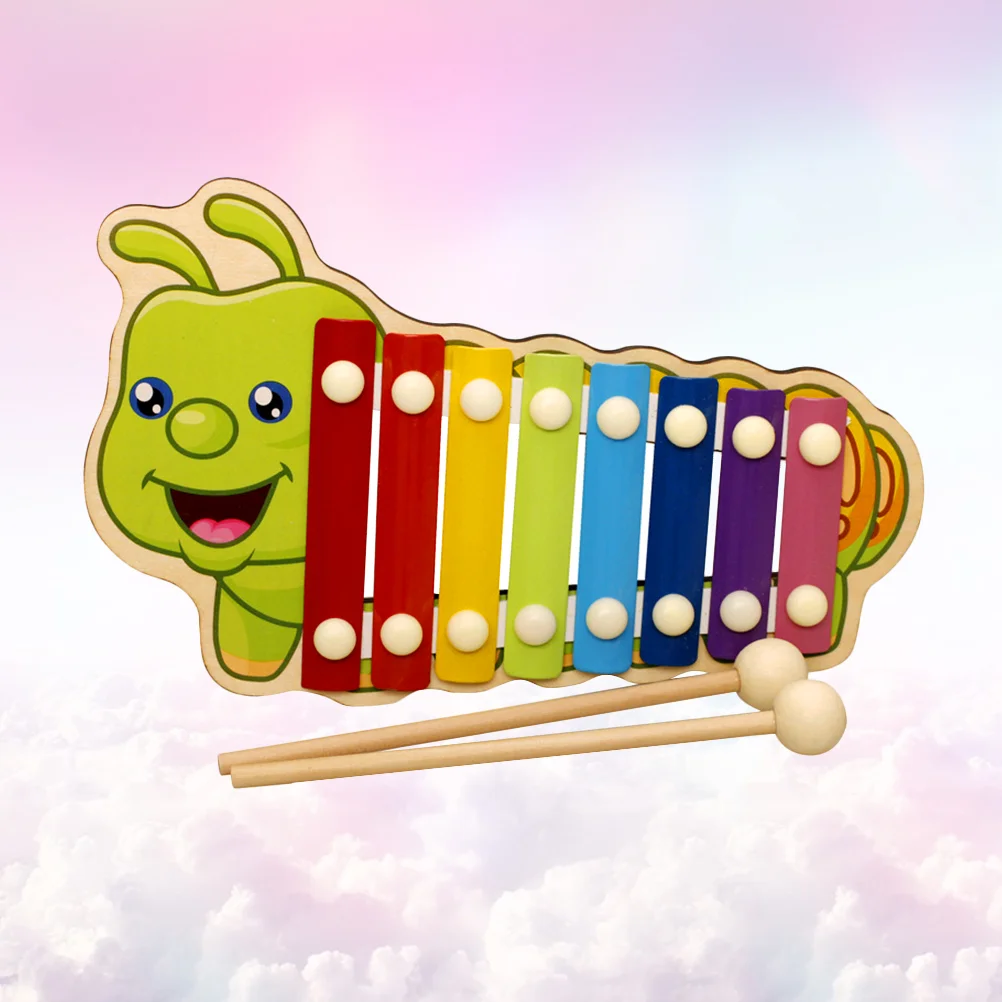 

Toy Musical for Kids Wood Percussion Toddle Wooden Bamboo Xylophone Child Toddler