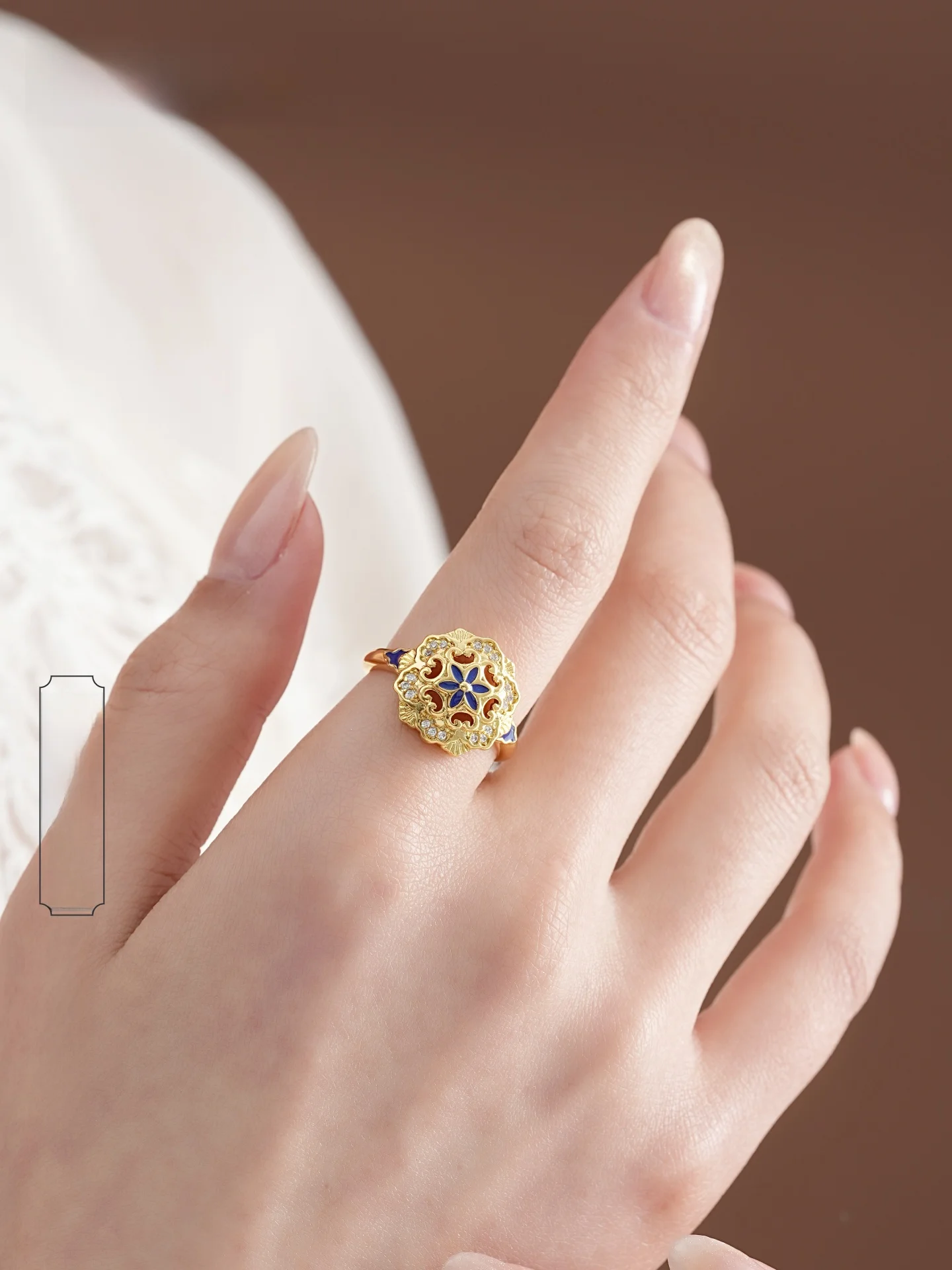  Huaxian Ring Elegant Lotus Design Fashionable Jewelry for Girlfriend  out 2026 Danghong Research Institute