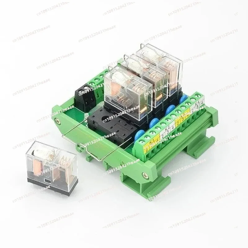 Suitable for 4-way relay module 12V/24V adapter board