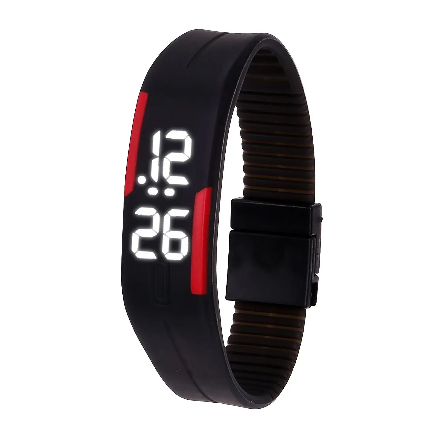 

Candy Color Outdoor Wristband Silicone Bracelet Touch Digital Watch Sports Wristwatches LED Touch Wrist Watch Electronic Watch