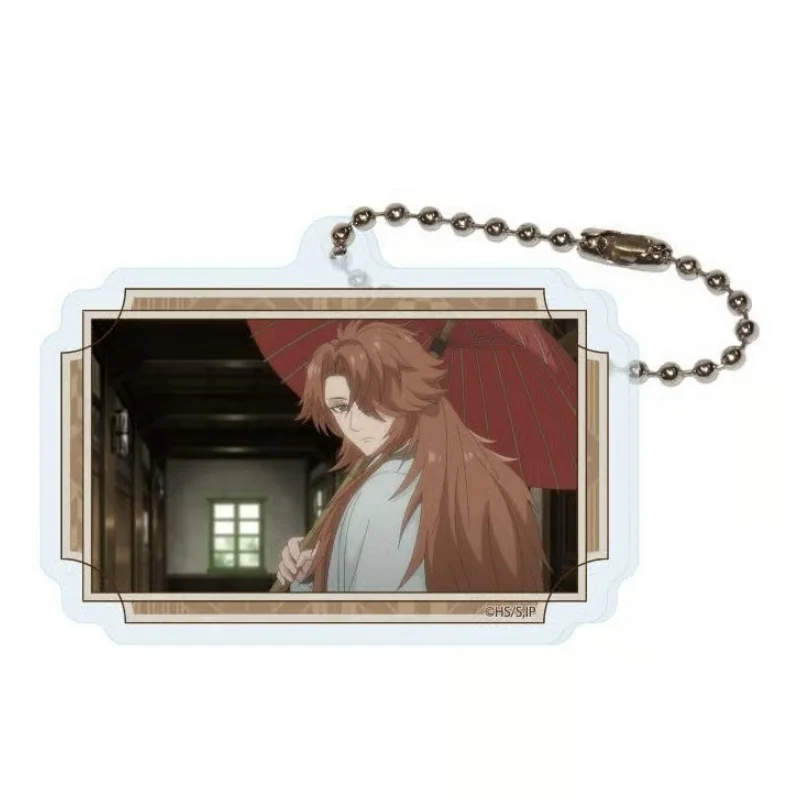 8PCS Rectangle Acrylic Pendant Keychain Anime Recommendations from Iwamoto-Senpai 6CM Ichiko,Kodo Iwamoto Bag Acrylic KeyRing