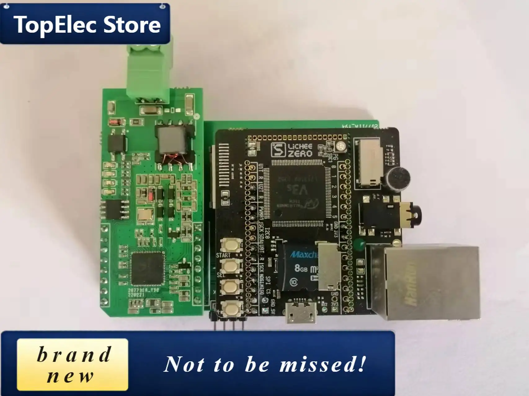 TopElec QCA7000/QCA7005 V3S Linux Development Board