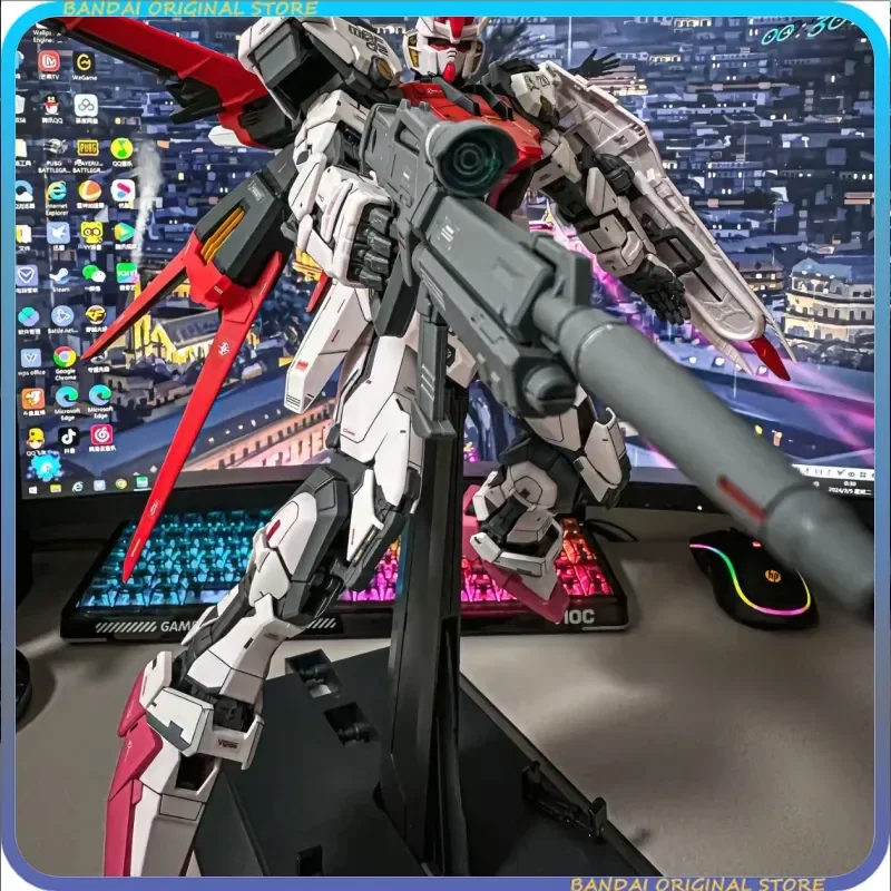 

【В НАЛИЧИИ】DABAN PG 1/60 ярко-красный Strike со светодиодной сборкой, модель высокого качества, коллекционные модели экшн-фигурок, подарок для детей