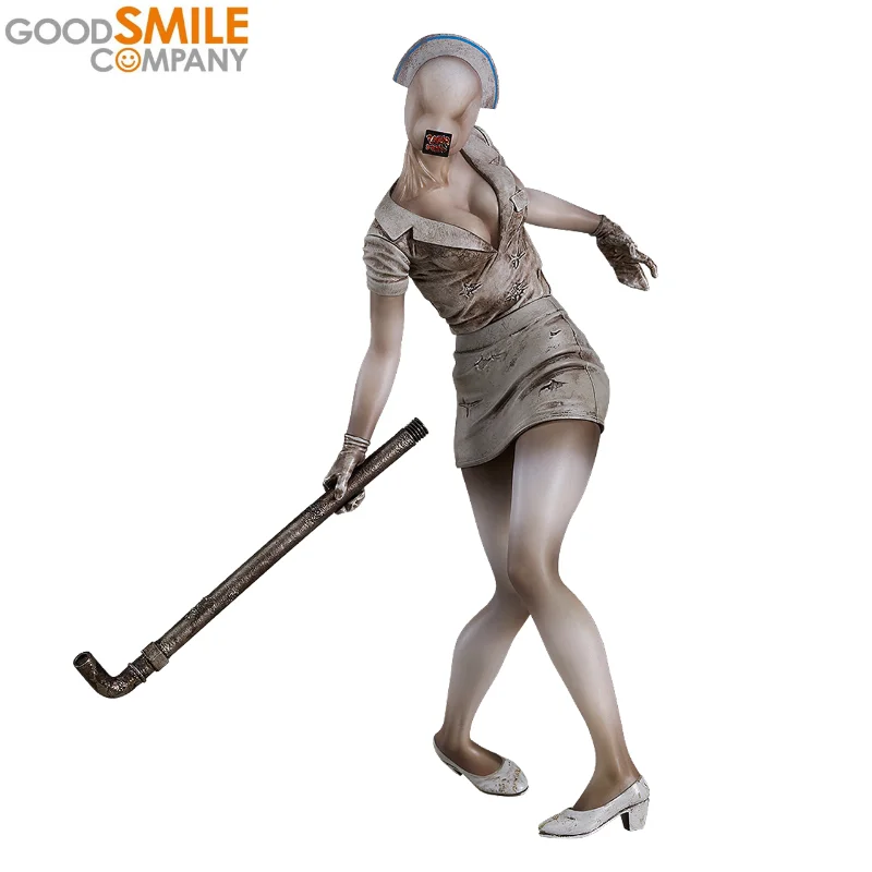 

100% Original GSC Silent Hill 2 Bubble Head Nurse Game Character Model Action Toys To Kids Birthday Gifts Collection Ornament