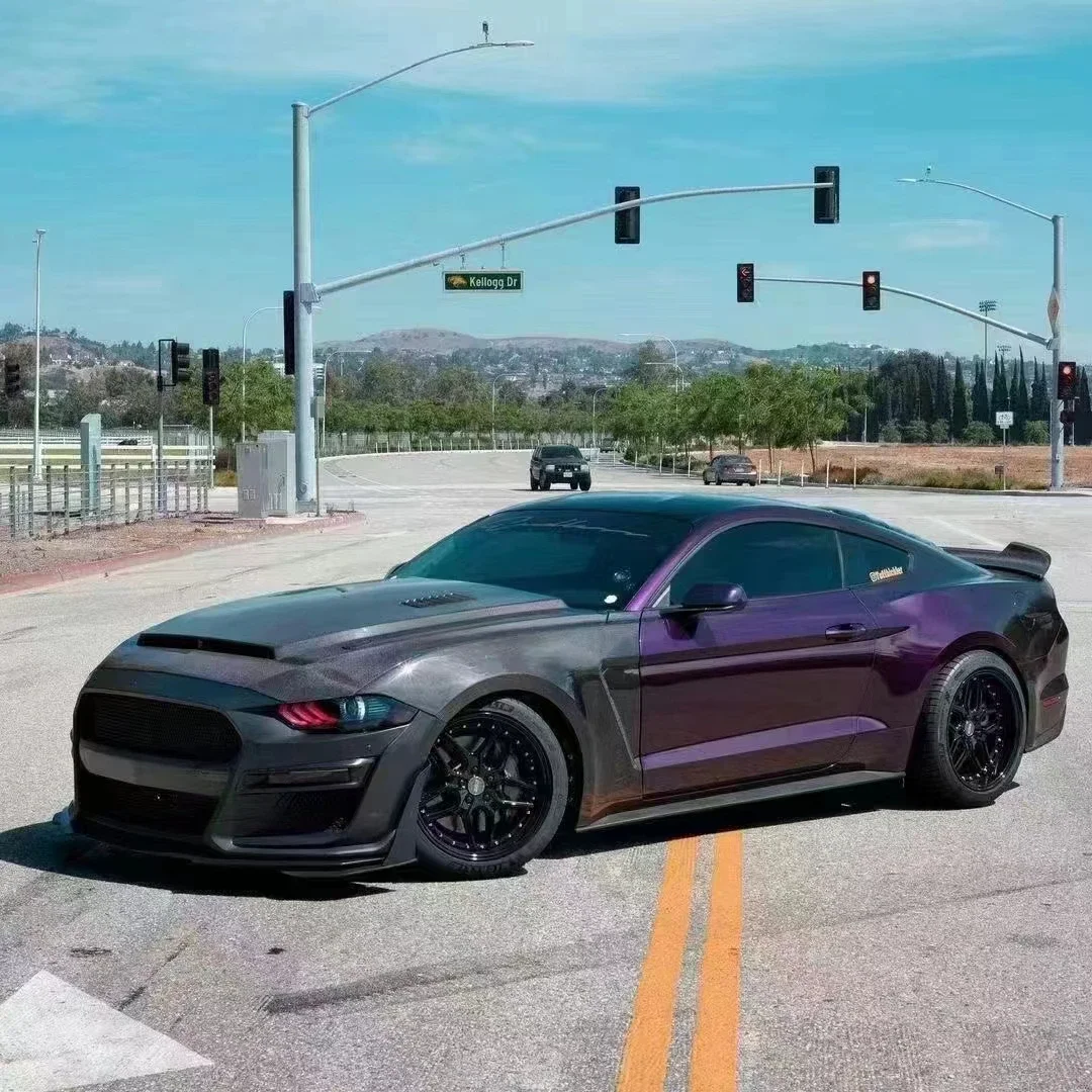 工場価格 本物のカーボンファイバー製 マスタング GT350 2018-2022用 フロントフェンダー