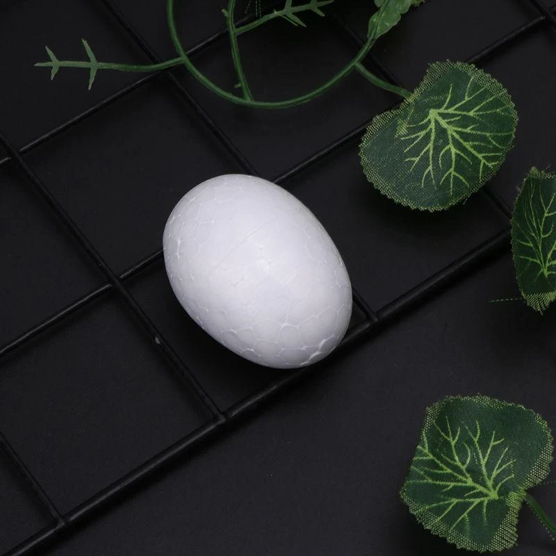 F92B Modelado bola huevo poliestireno espuma espuma poliestireno para bricolaje Pascua regalos Navidad