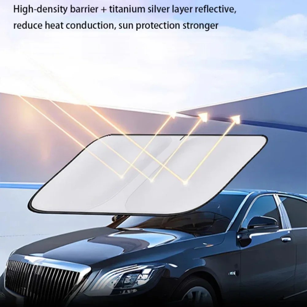 Car Front Windshield Sunshade Protective Cover UV Block Sun Protection For Opel Corsa Astra Insignia Vectra Vivaro Antara Ampera