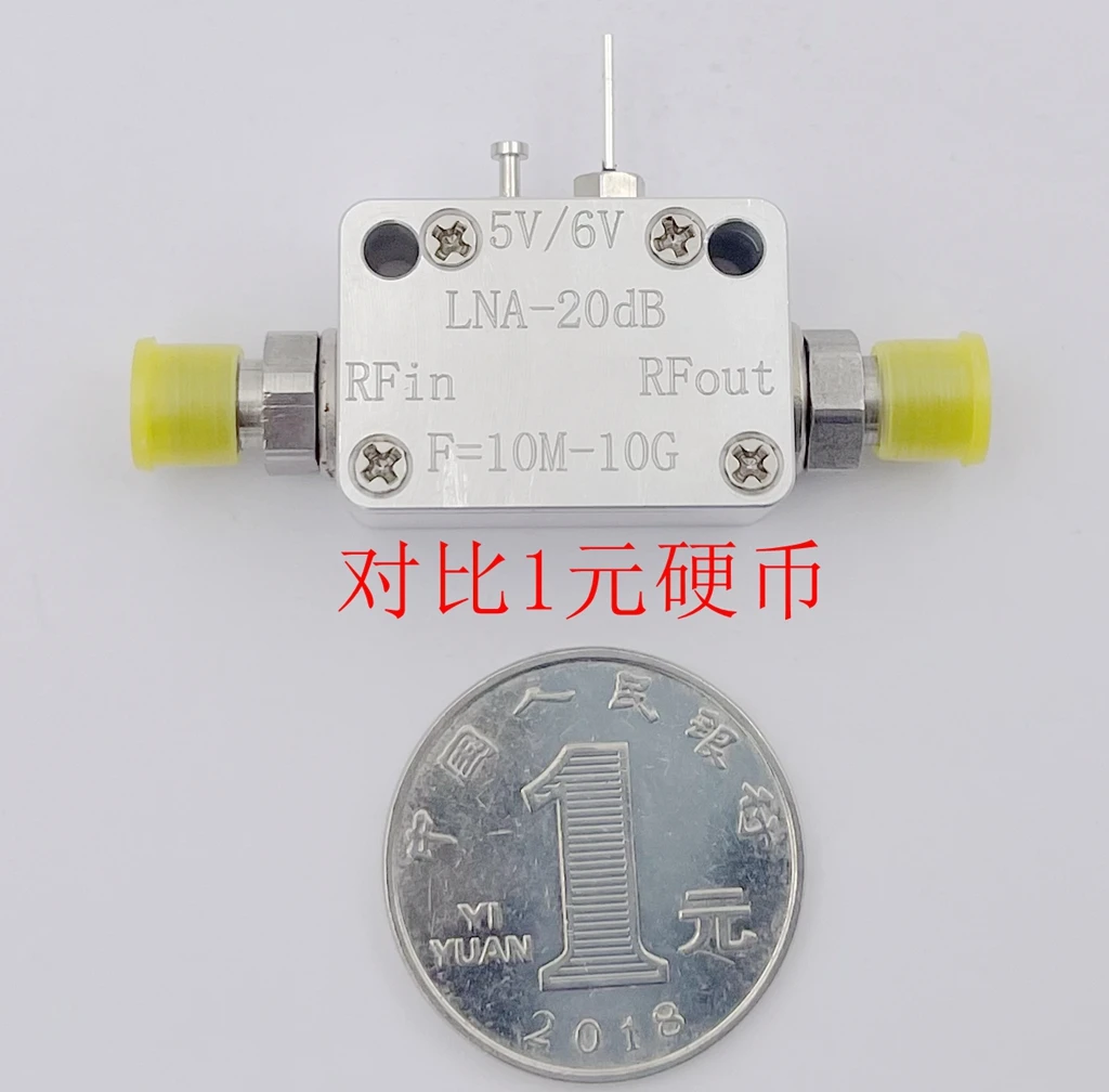 WYDZ-LNA-10M-10G-20dB Ultra-wide Band RF Low Noise Amplifier 10MHz - 10GHz with SMA Female Connector